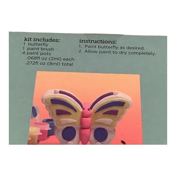 Paint Your Own Butterfly Kit The Spring Shop 4+ Ceramic Figure Art Set - Picture 4 of 7